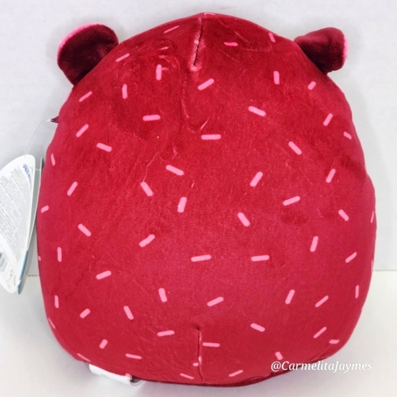 KIRA 🦔 FTM Red & White Hedgehog Girly Goth Squad Original Squishmallow ☆ NWT ☆ - Picture 5 of 8